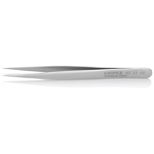 Main product image of 4-1/2" Stainless Steel Gripping Tweezers, Needle-Point Tips
