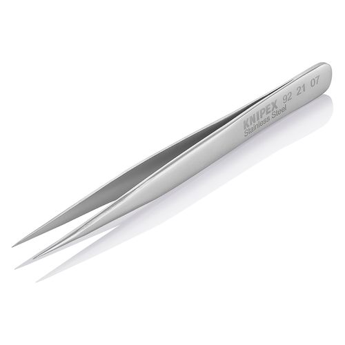 Main product image of 4-1/2" Stainless Steel Gripping Tweezers, Needle-Point Tips