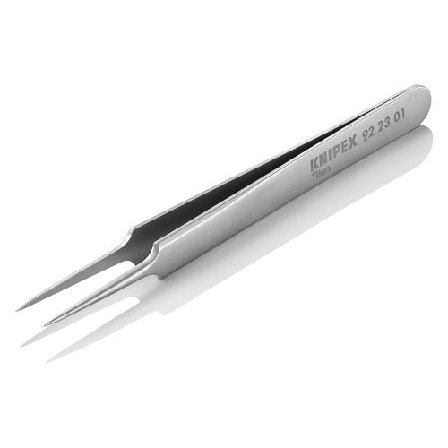 Main product image of 4-1/2" Titanium Gripping Tweezers, Needle-Point Tips