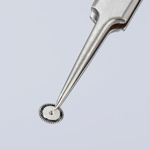 Main product image of 4-1/2" Titanium Gripping Tweezers, Needle-Point Tips