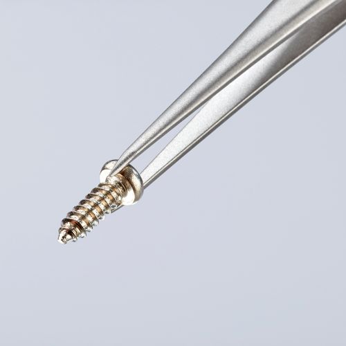 Main product image of 4-3/4" Titanium Gripping Tweezers, Pointed Tips