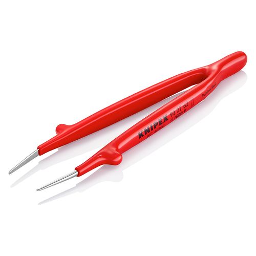 Main product image of 6" Stainless Steel Insulated Gripping Tweezers, Pointed Tips