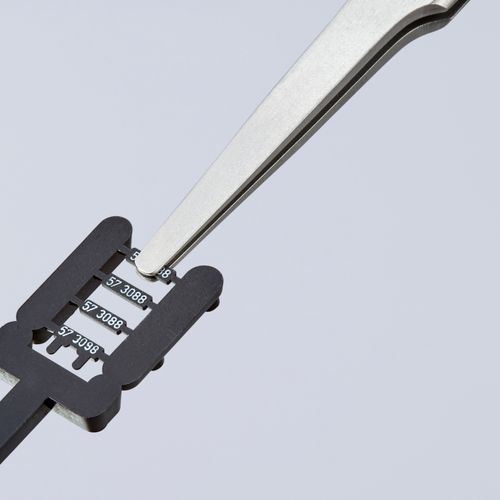 Main product image of 4-1/2" Stainless Steel Gripping Tweezers, Blunt Tips