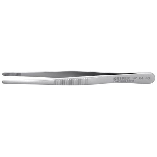Main product image of 4-3/4" Stainless Steel Insulated Gripping Tweezers, Blunt Tips