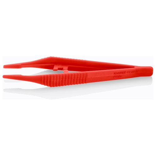 Main product image of 5-1/4" Plastic Gripping Tweezers, Blunt Tips