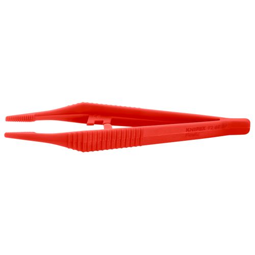 Main product image of 5-1/4" Plastic Gripping Tweezers, Blunt Tips