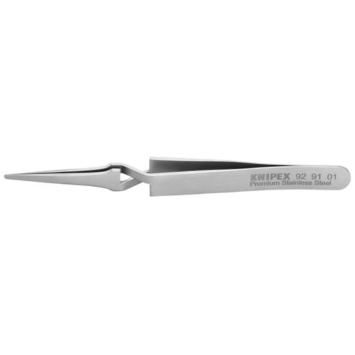 Main product image of 4-3/4" Premium Stainless Steel Gripping Tweezers, Replaceable Tips