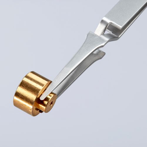 Main product image of 4-3/4" Premium Stainless Steel Gripping Tweezers, Replaceable Tips