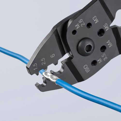 Main product image of 9" Crimping Pliers for Insulated Crimp Terminals, 20-10 AWG