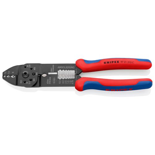 Main product image of 9" Crimping Pliers for Insulated Crimp Terminals, 20-10 AWG