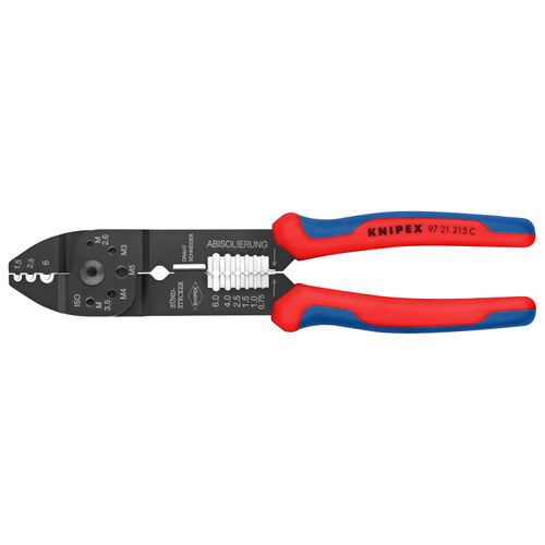 Main product image of 9" Crimping Pliers for Insulated Crimp Terminals, 20-10 AWG