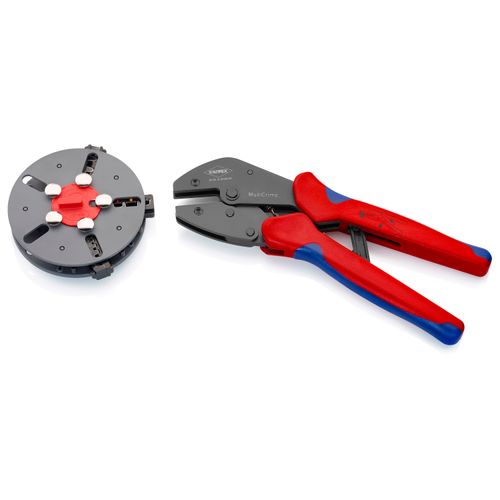 Main product image of 9-1/4" MultiCrimp Crimping Pliers w/ 3 Crimp Profiles