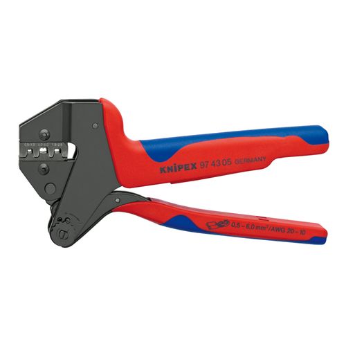Main product image of 8" Crimp System Pliers for Non-Insulated Open Plug-Type Connectors