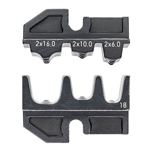 Main product image of Crimping Die for Twin Ferrules for Two Flexible Conductors