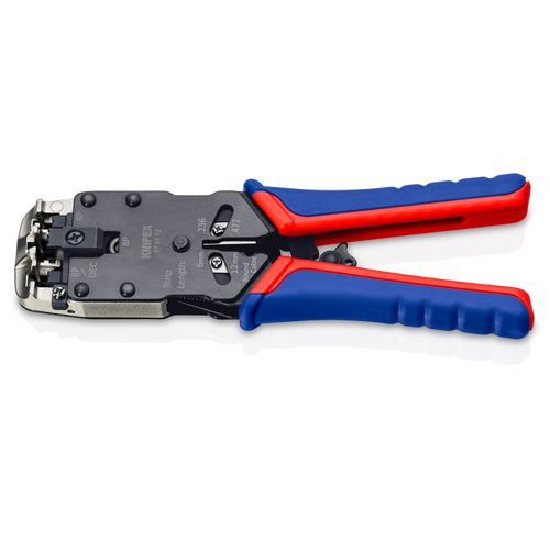 Main product image of 8-1/4" Crimping Pliers for 4-, 6- and 8-Pole Western Plugs