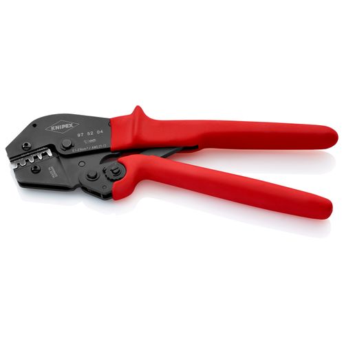 Main product image of 10" Crimping Pliers for Non-Insulated Open Plug-Type Connectors, 2.8 and 4.8 mm