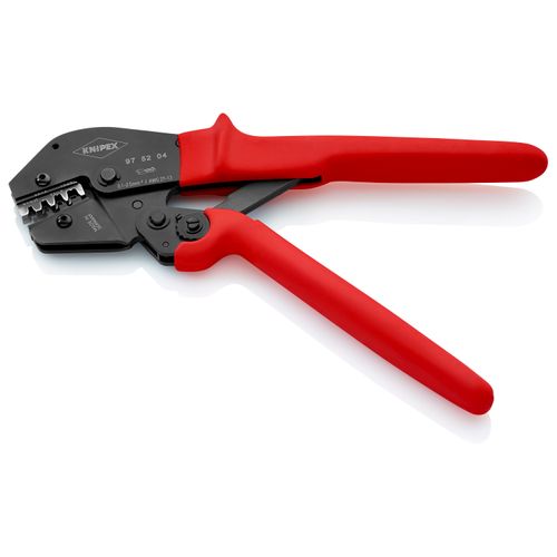 Main product image of 10" Crimping Pliers for Non-Insulated Open Plug-Type Connectors, 2.8 and 4.8 mm