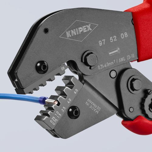 Main product image of 10" Crimping Pliers for Wire Ferrules, 24-10 AWG