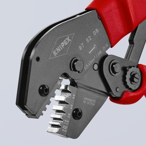 Main product image of 10" Crimping Pliers for Wire Ferrules, 24-10 AWG