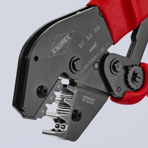Main product image of 10" Crimping Pliers for Wire Ferrules, 8/6/4 AWG