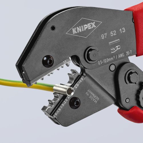 Main product image of 10" Crimping Pliers for Non-Insulated Terminals, Tube and Compression Cable Lugs