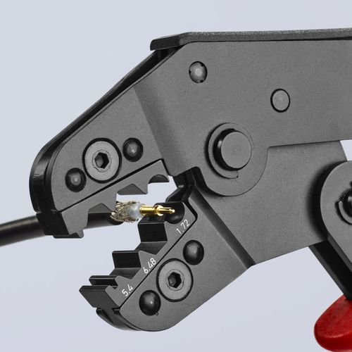 Main product image of 7-1/2" Crimping Pliers for COAX, BNC, and TNC Connectors for RG58/59/62/71/223