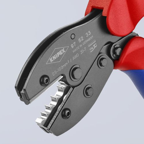 Main product image of 8-1/2" PreciForce Crimping Pliers for Non-Insulated Terminals, Tube and Compression Cable Lugs