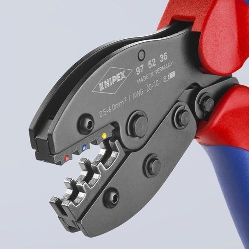 Main product image of 8-1/2" PreciForce Crimping Pliers for Insulated Terminals, Plug Connectors and Butt Connectors