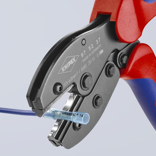Main product image of 8-1/2" PreciForce Crimping Pliers for Heat Shrinkable Sleeve Connectors