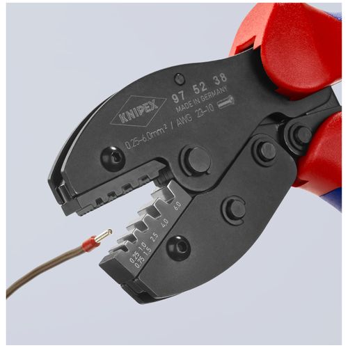 Main product image of 8-1/2" PreciForce Crimping Pliers for Wire Ferrules