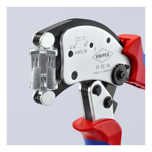 Main product image of 8" Twistor 16 Self-Adjusting Crimping Pliers for Wire Ferrules