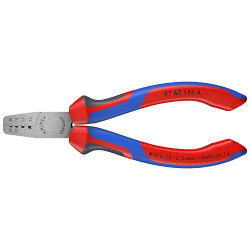 Main product image of 5-3/4" Crimping Pliers for Wire Ferrules w/ Comfort Grip