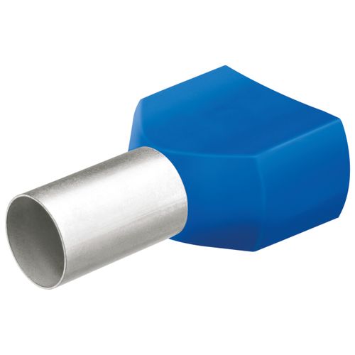Main product image of 6 AWG (16 mm2) Twin Wire End Ferrule With Collar