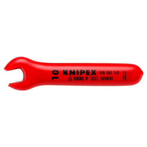 Main product image of 4-1/4" Insulated Open End Wrench, 10 mm