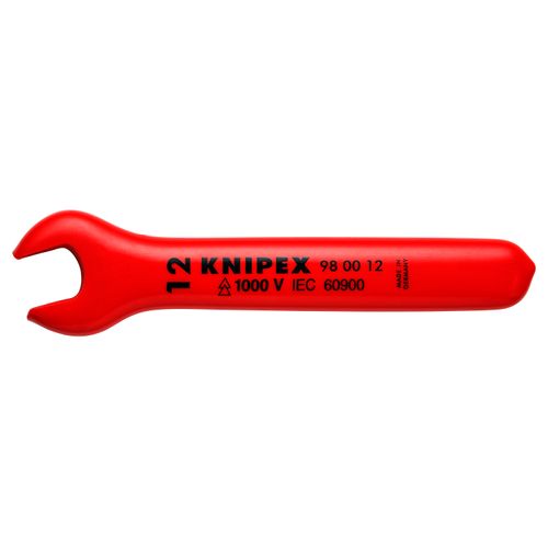 Main product image of 5" Insulated Open End Wrench, 12 mm