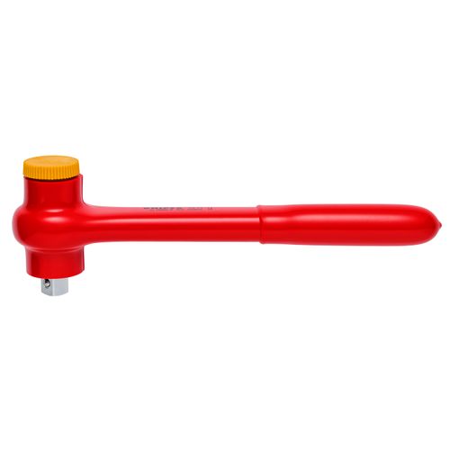 Main product image of Insulated Reversible Ratchet with Bolt-Activated Locking System, 1/2" Drive