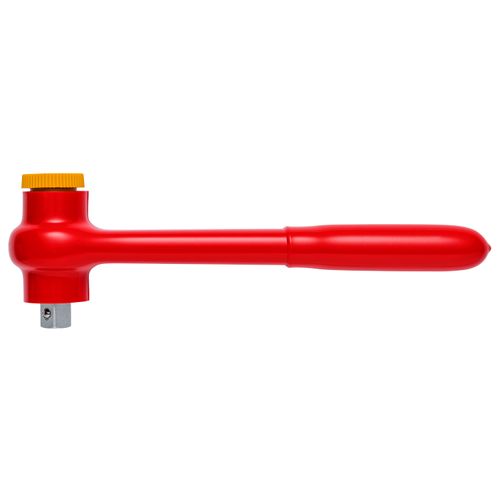 Main product image of Insulated Reversible Ratchet with Bolt-Activated Locking System, 1/2" Drive