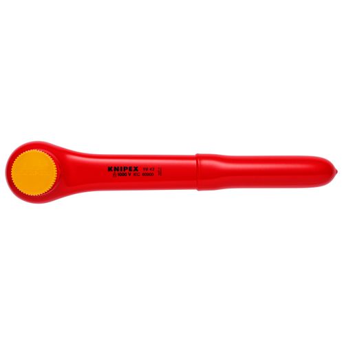 Main product image of Insulated Reversible Ratchet with Bolt-Activated Locking System, 1/2" Drive