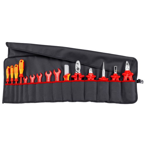Main product image of 15 Piece Insulated Tool Roll Bag