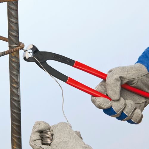 Main product image of 10" Concreters' Nippers w/ Plastic Handles