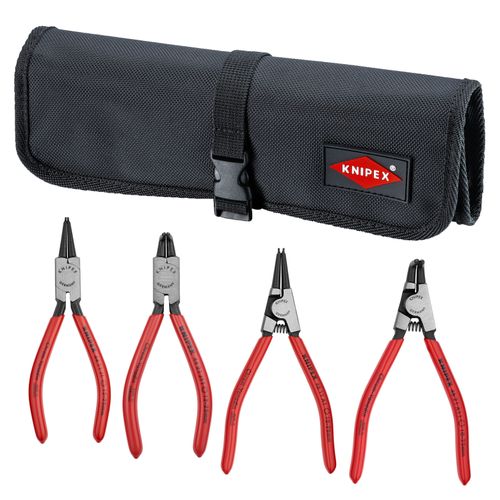 Main product image of 4 Piece Straight and 90-Degree Snap Ring Set w/ Tool Roll