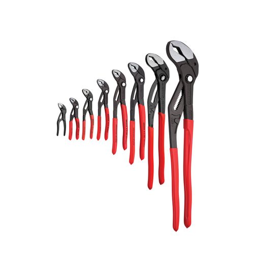 Main product image of 8 Piece Cobra Water Pump Pliers Set (4", 5", 6", 7-1/4", 10", 12", 16", 22")
