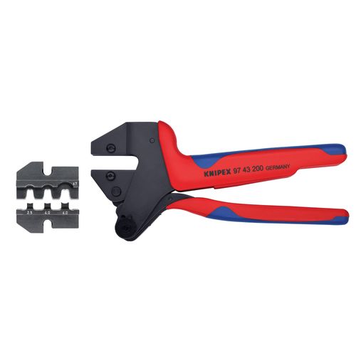 Main product image of 10-1/2" Crimp System Pliers w/ Crimp Die: Solar Connectors Suncon (Hirschmann): 2.5/4.0/6.0 10/11