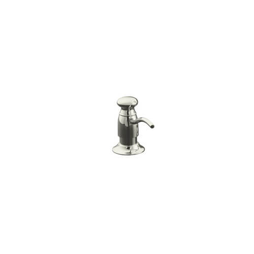 Main product image of Soap/lotion dispenser with Traditional design (Clam shell packed) - Vibrant Polished Nickel, K-1894-C-SN