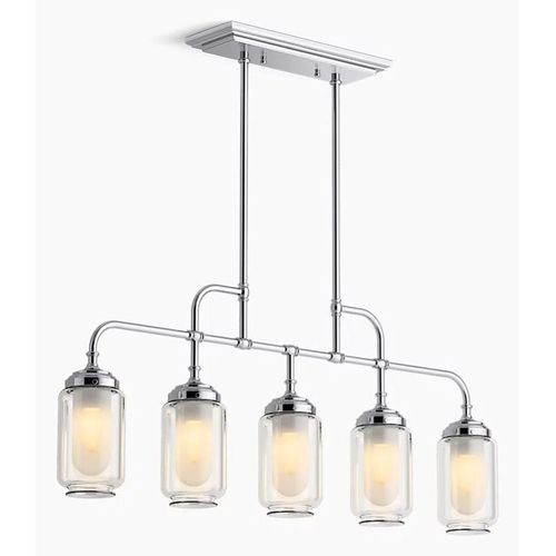 Main product image of Artifacts 5-Light Linear (Polished Chrome), 22660-CH05-CPL