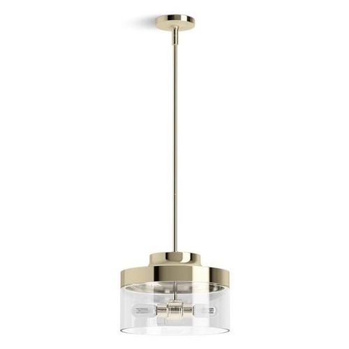 Main product image of Purist 12-1/2 In. 2-Light Pendant (French Gold), 27265-PE02-AFL