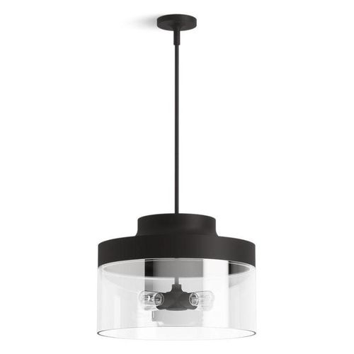 Main product image of Purist 4-Light XL Pendant (Matte Black), 27266-PE04-BLL