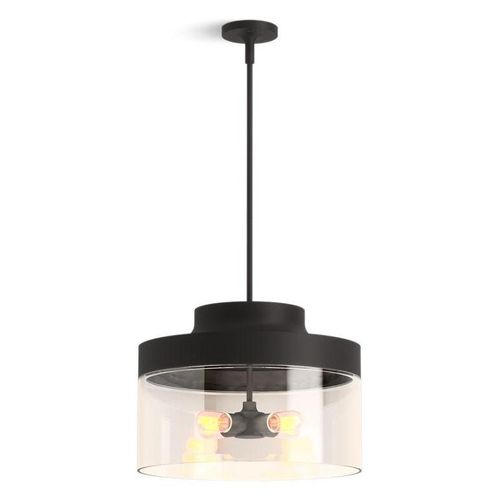Main product image of Purist 4-Light XL Pendant (Matte Black), 27266-PE04-BLL