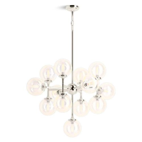 Main product image of Bellera 13-Light Chandelier (Polished Nickel), 31767-CH13-SNL