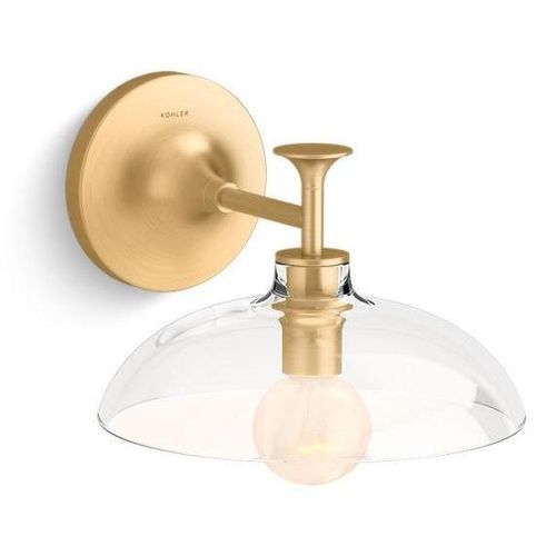 Main product image of Tone 7 In. 1-Light Sconce (Brushed Moderne Brass), 31768-SC01-2GL
